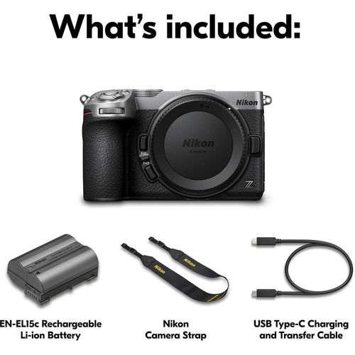 מצלמה Nikon Z5 IIC Body (Silver) גוף בלבד 