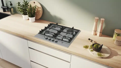 ‏⁧כיריים גז ⁦BOSCH⁩ בוש ⁦FlameSelect PCH6A5I90Y⁩⁩‏