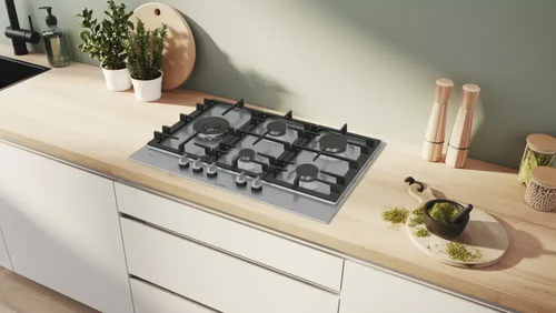 ‏⁧כיריים גז ⁦BOSCH⁩ בוש ⁦FlameSelect PCS7A5I90Y⁩⁩‏