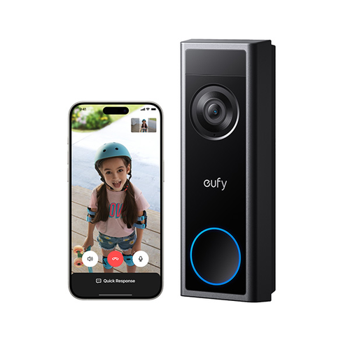‏⁧פעמון דלת חכם עם סוללה מובנית ⁦eufy Video Doorbell 2K C30⁩⁩‏
