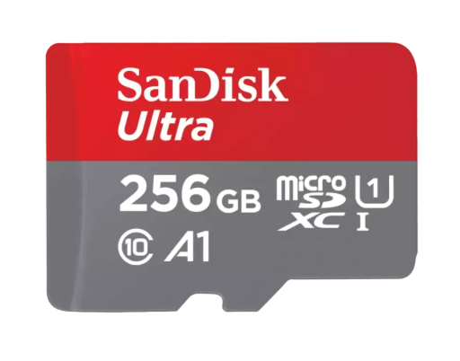 כרטיס זיכרון SanDisk Micro ULTRA 256GB 
