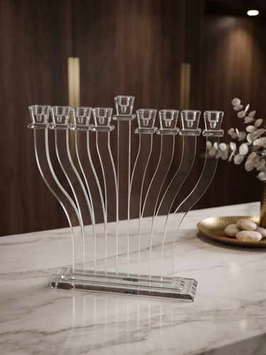 חנוכיה קריסטל 