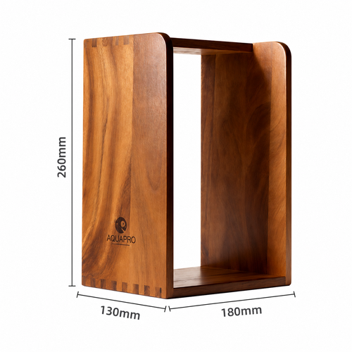 אקווה פרו מעמד עץ אגוז לכלי גיזום AQUAPRO Walnut Tool Holder W-26