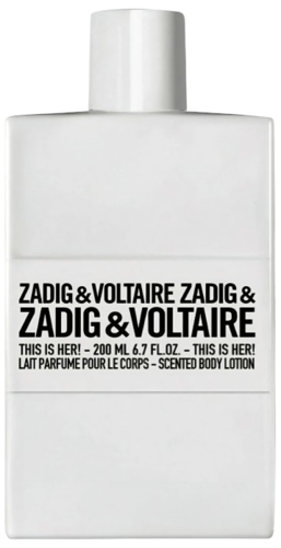 Zadig & Voltaire This Is Her 200ML Body Lotion זאדיג & וולטר דיס איס הר קרם גוף לאישה