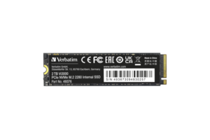 כונן פנימי VERBATIM Vi3000 PCIe NVMe M.2 SSD 2TB 49376