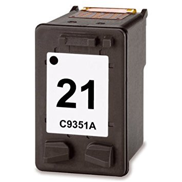 ראש דיו שחור תואם HP C9351A 21XL  (525 דפים)