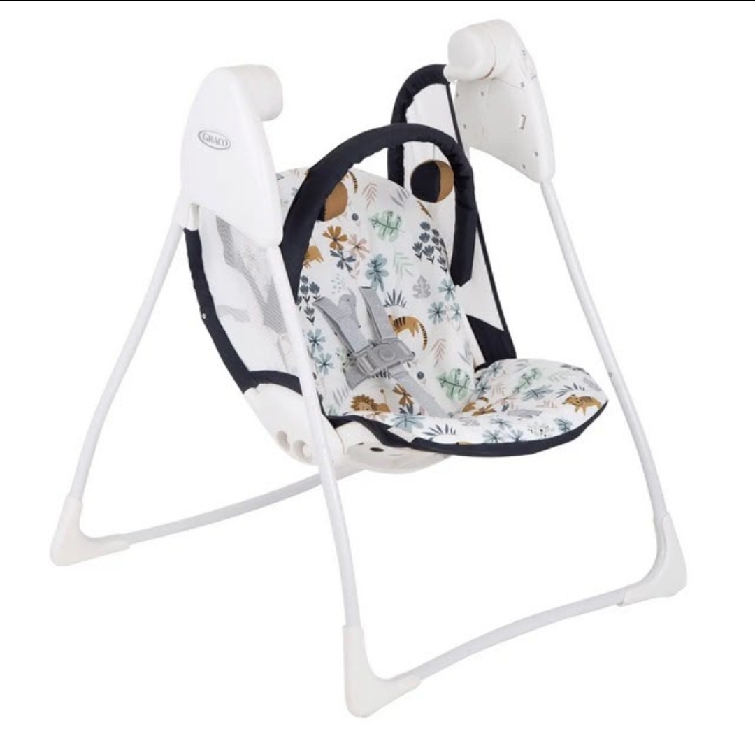 נדנדה חשמלית מתקפלת לתינוק Baby Delights  גרקו   