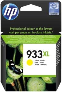 ראש דיו צהוב מקורי HP 933XL CN056AE (825 דפים)