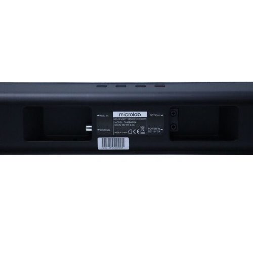  מקרן קול סטריאו אלחוטי Microlab Onebar04 40W עם תאורת LED 