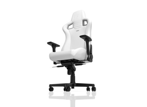 כיסא גיימינג NOBLECHAIRS EPIC WHITE EDITION בצבע לבן
