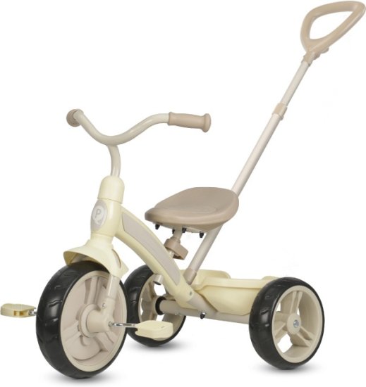 תלת אופן Qplay Elite Plus - צבע שמנת