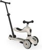 קורקינט רב שלבי 3 ב-1 Scoot and Ride Highwaykick 1 Push and Go - צבע לבן אפרפר Ash