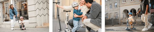 קורקינט רב שלבי 3 ב-1 Scoot and Ride Highwaykick 1 Push and Go - צבע  Steel כחול