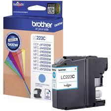 ראש דיו כחול מקורי Brother LC-223C (550 דפים)