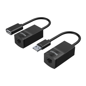  Y-UE01001 - מאריך אות USB על גבי כבל רשת UNITEK CAT5 