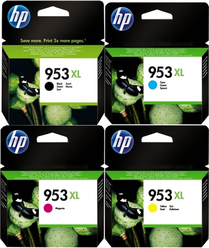 סט ראשי דיו מקורי HP 953XL