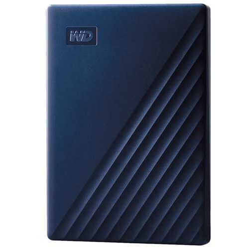 כונן קשיח חיצוני צבע כחול Western Digital WDBA2F0020BBL-WESN My Pasport 2TB