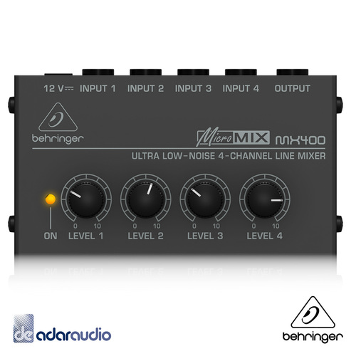 מיקסר מיקרומיקס  BEHRINGER MICROMIX MX400