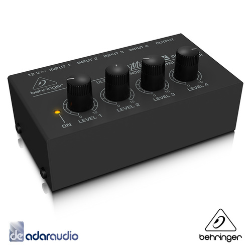 מיקסר מיקרומיקס  BEHRINGER MICROMIX MX400