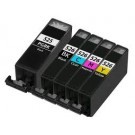 סט 5 ראשי דיו תואמים CLI-526+PGI-525 Canon
