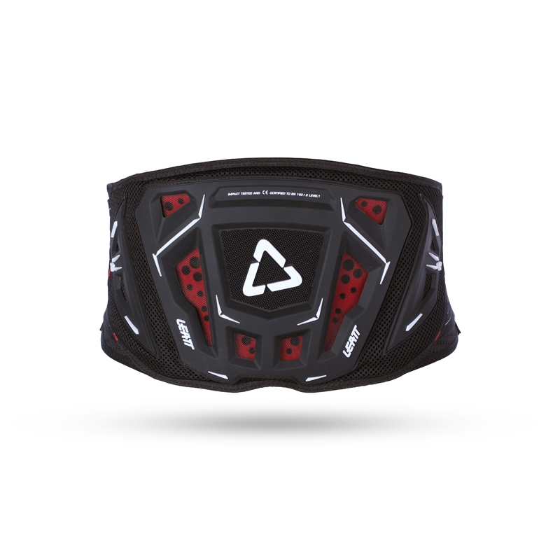 חגורת גב/כליות ליט שחור - LEATT 3DF KIDNY BELT