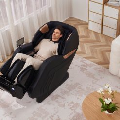  Comfy CZ7 – כורסת עיסוי מתקדמת מבית Medics Care שחור 
