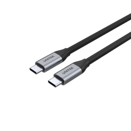  C14091ABK - כבל USB-C Full Feature - טעינה, דאטה ותצוגה באורך 2 מטר UNITEK