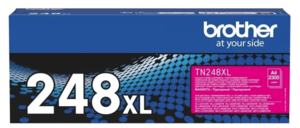 טונר מקורי אדום (2,300 דפים) BROTHER TN248XLM  