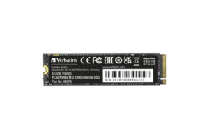 כונן פנימי VERBATIM Vi3000 PCIe NVMe M.2 SSD 256GB 