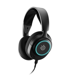  אוזניות גיימינג חוטיות Steelseries Arctis Nova 3 עם תאורת RGB ומיקרופון Arctis-Nova-3 