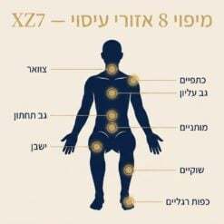  כורסת עיסוי יוקרתית XZ7 שחור-זהב מבית מדיקסקייר 