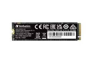 כונן פנימי VERBATIM VI5000 PCIE4 NVME M.2 SSD 2TB 