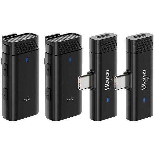ULANZI HM2301 Dual Channel Wireless Lavalier Mic