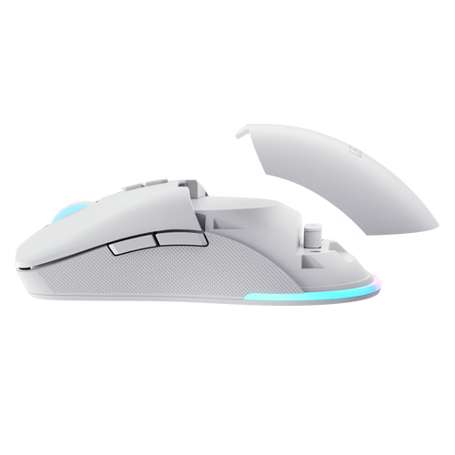 עכבר אלחוטי גיימינג Lenovo Legion M220 Wireless RGB Gaming Mouse (Glacier White) GY51V60437 - צבע לבן