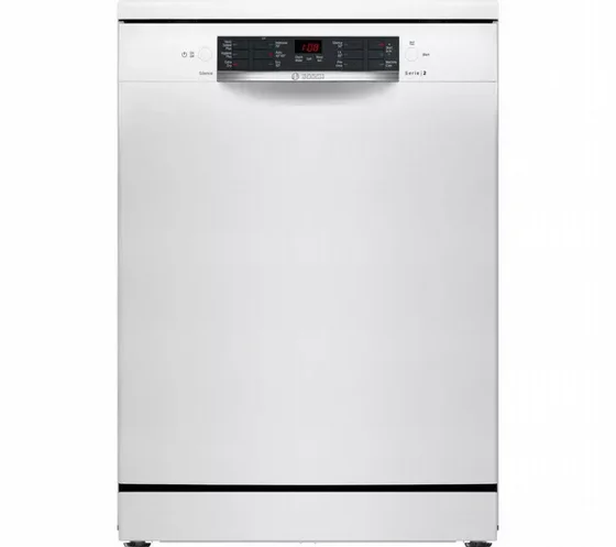 מדיח כלים עומד חופשי Bosch בוש SERIES 2 SMS26AW08G 60 ס"מ 12 מערכות כלים לבן
