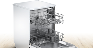 מדיח כלים עומד חופשי Bosch בוש SERIES 2 SMS26AW08G 60 ס"מ 12 מערכות כלים לבן