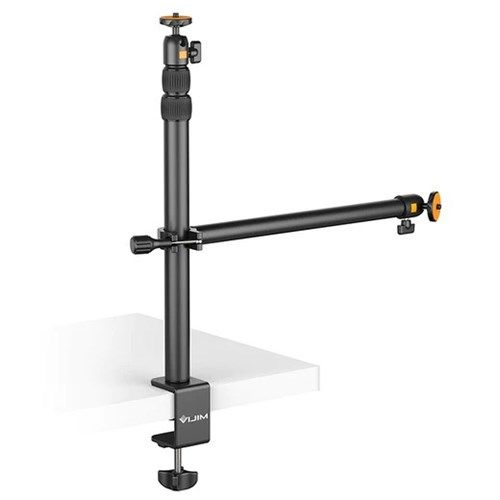 VIJIM LS02 Camera Desk Mount with Auxiliary Accessory Arm