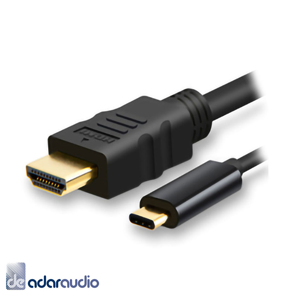 כבל USB C זכר ל-HDMI זכר באורך 3 מטר, תומך 4K@60HZ