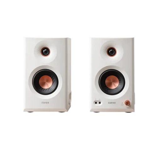 רמקול Edifier MR5 - Tri-amped Powered Studio Monitor Speakers (White) EDF100099w 