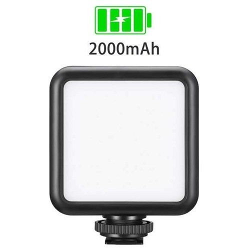 תאורת LED קומפקטית ULANZI VL49 5500K שחורה