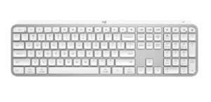 מקלדת אלחוטית מוארת Logitech MX Keys S – צבע לבן