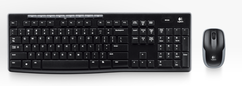 סט מקלדת ועכבר אלחוטי Logitech Combo MK270