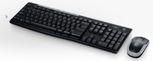 סט מקלדת ועכבר אלחוטי Logitech Combo MK270