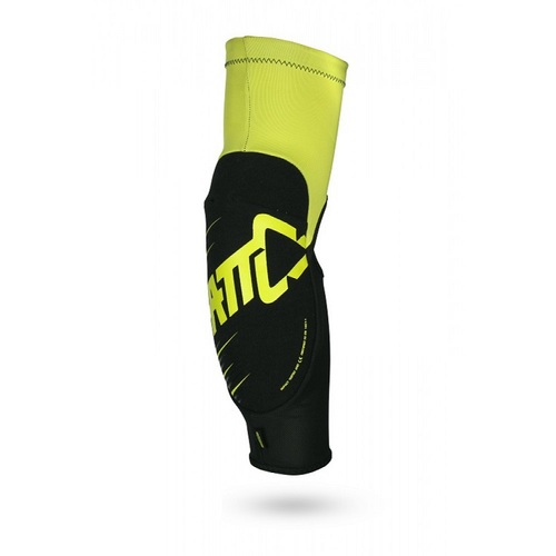 מגני מרפקים ליט צהוב / שחור - LEATT ELBOW GUARD 3DF