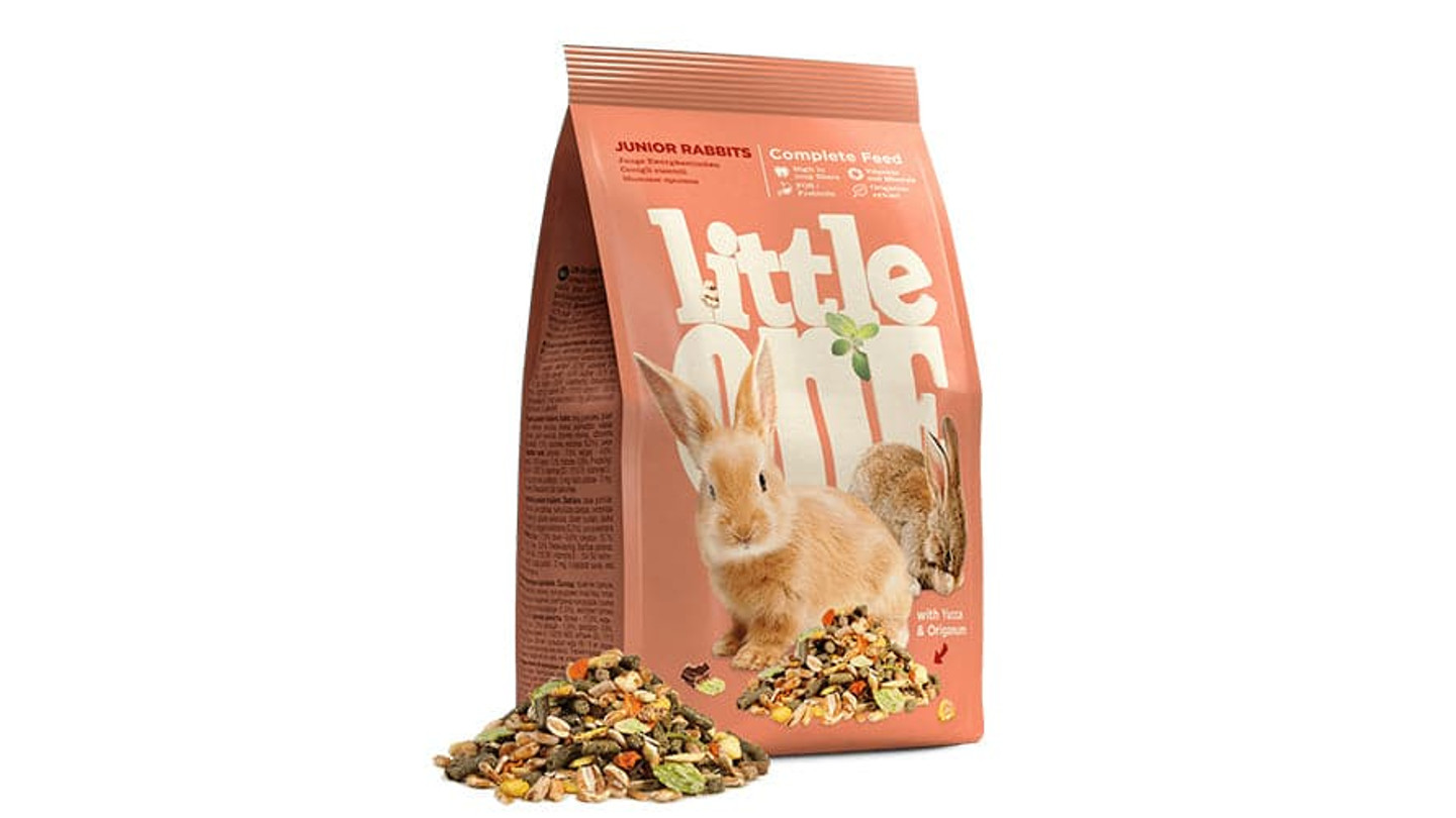 Little One — תערובת לגורי ארנבת 900 גרם (עד גיל 6 חודשים)