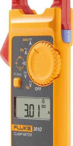 צבת זרם קומפקטית Fluke 301D AC/DC Clamp Meter