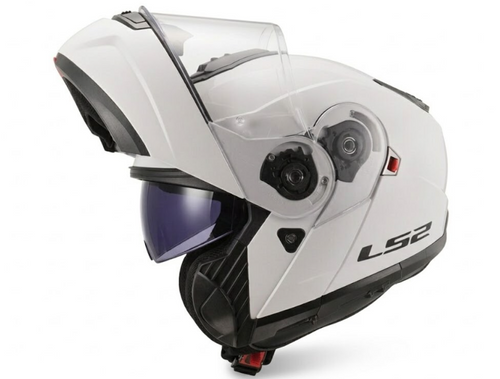 קסדה צבע לבן מבריק- LS2 FF 908 STROBE II