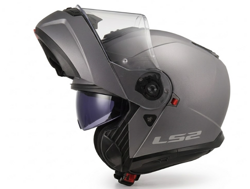 קסדה צבע טיטניום - LS2 FF 908 STROBE II