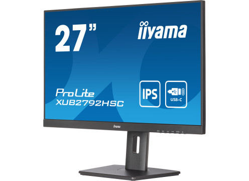 מסך מחשב ‏27 ‏אינטש iiYAMA ProLite XUB2792HSC-B5 Full HD