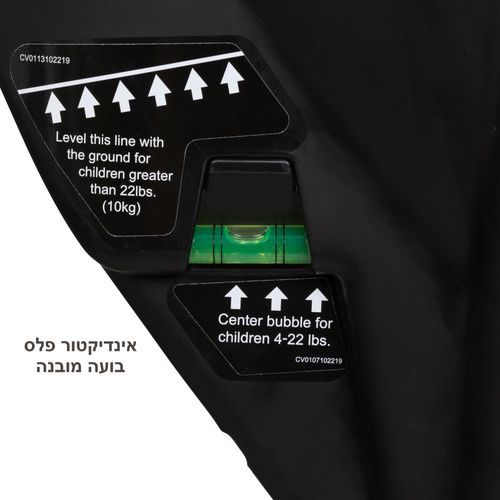  מושב בטיחות 3 ב 1 Trooper™ מבית ®Baby Trend (אפור)